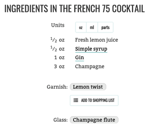 Illustration for article titled I'm making French 75s tonight